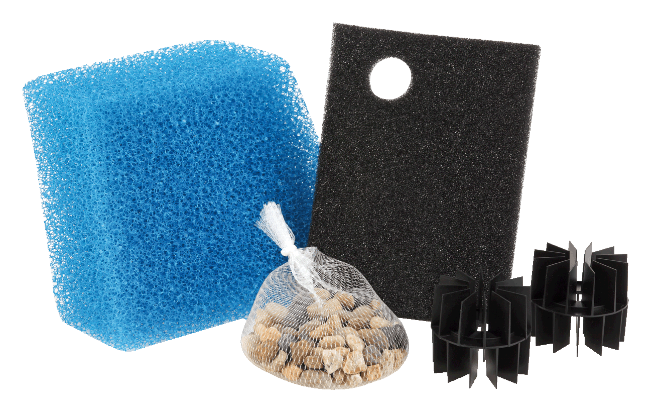 Oase Ersatzschwamm und Ersatzfilter Set für Filtral 2500 UVC und PondoRell 3000 (13705)