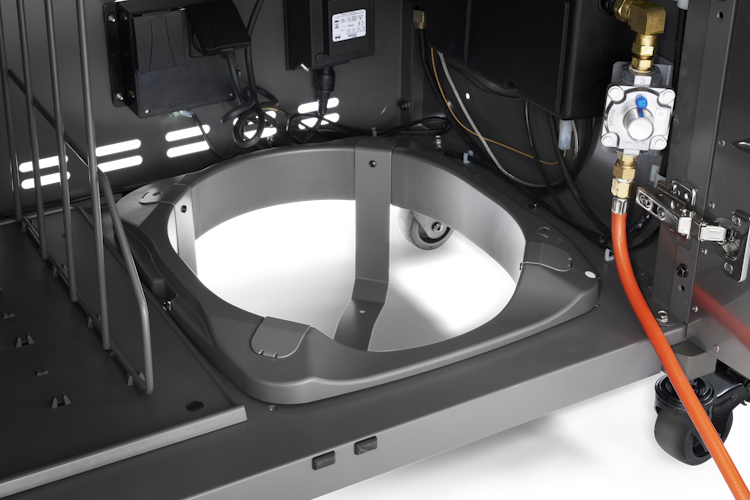 Napoleon Prestige PRO 500, Connected, Schwarz, inkl. Drehspieß