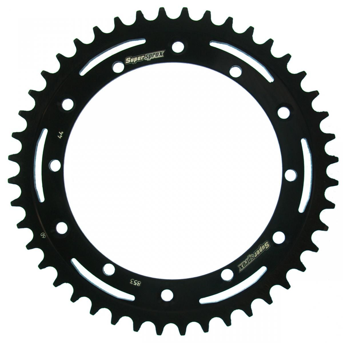 Supersprox Stahl-Kettenrad 520 44Z (Schwarz)