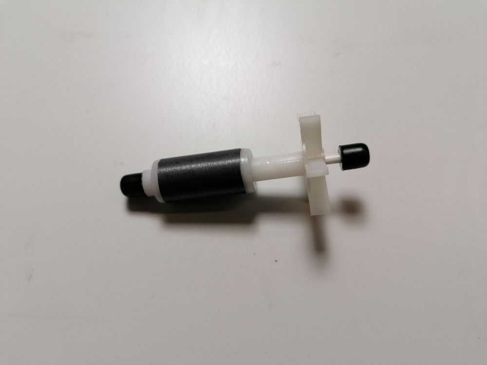Heissner Flügelrad inkl. Achse und Gummilager (ZPFA110-00)