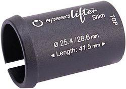 by,schulz Reduzierhülse Speedlifter Ø 25,4 mm 41,5 mm schwarz