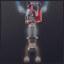 Vorschaubild Einhell Akku-Stielstaubsauger TE-SV 18 Li-Solo