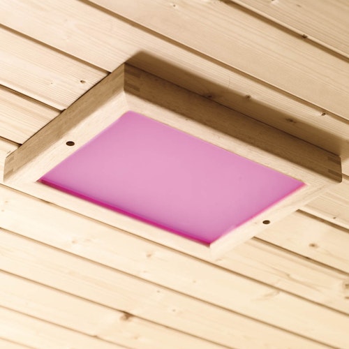 Karibu LED Farblicht Größe 2 für Innensaunen (320 x 240 x 38 mm)