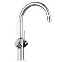 Vorschaubild 4 Wege Wasserhahn Küchenarmatur, BOD, mit 360° schwenkbarem U-Auslauf, Verchromt