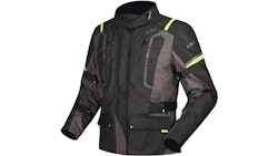 LS2 Narvik Jacke Schwarz / Grau / Neongelb Damen Gr.s