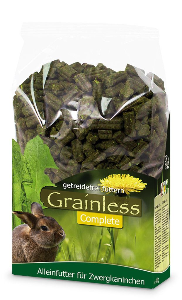 JR FARM Grainless Complete Zwergkaninchen Kleintierfutter
