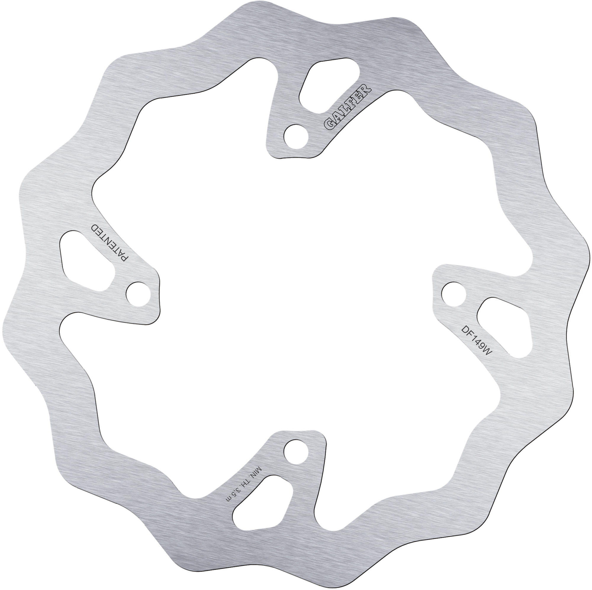 Galfer Bremsscheibe DF149 - Typ W (Offroad starr)