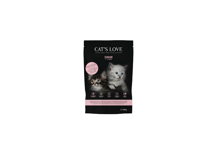 Cat's Love Junior Geflügel  Katzentrockenfutter