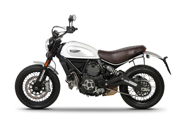 SHAD Seitentaschen Halter Café Racer Ducati Scrambler