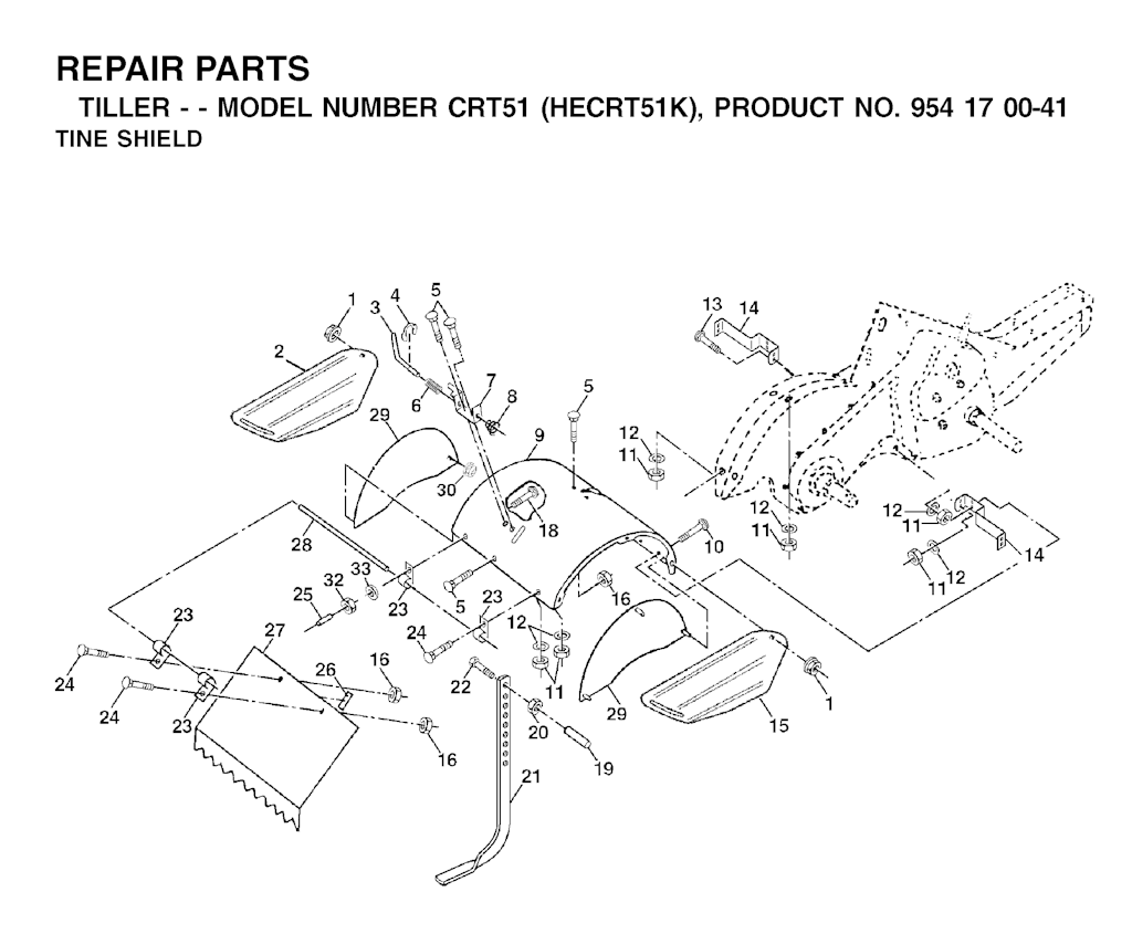 Explosionszeichnung Ersatzteile
