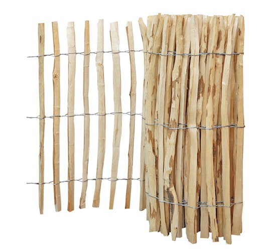 NOOR Staketenzaun Berg-Haselnuss 0,90 x 5 m 5-7 cm L.-Abstand