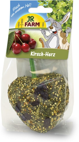 JR FARM Kirsch-Herz 85g Kleintiersnack