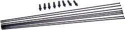 Fulcrum Speichensatz 283 mm schwarz