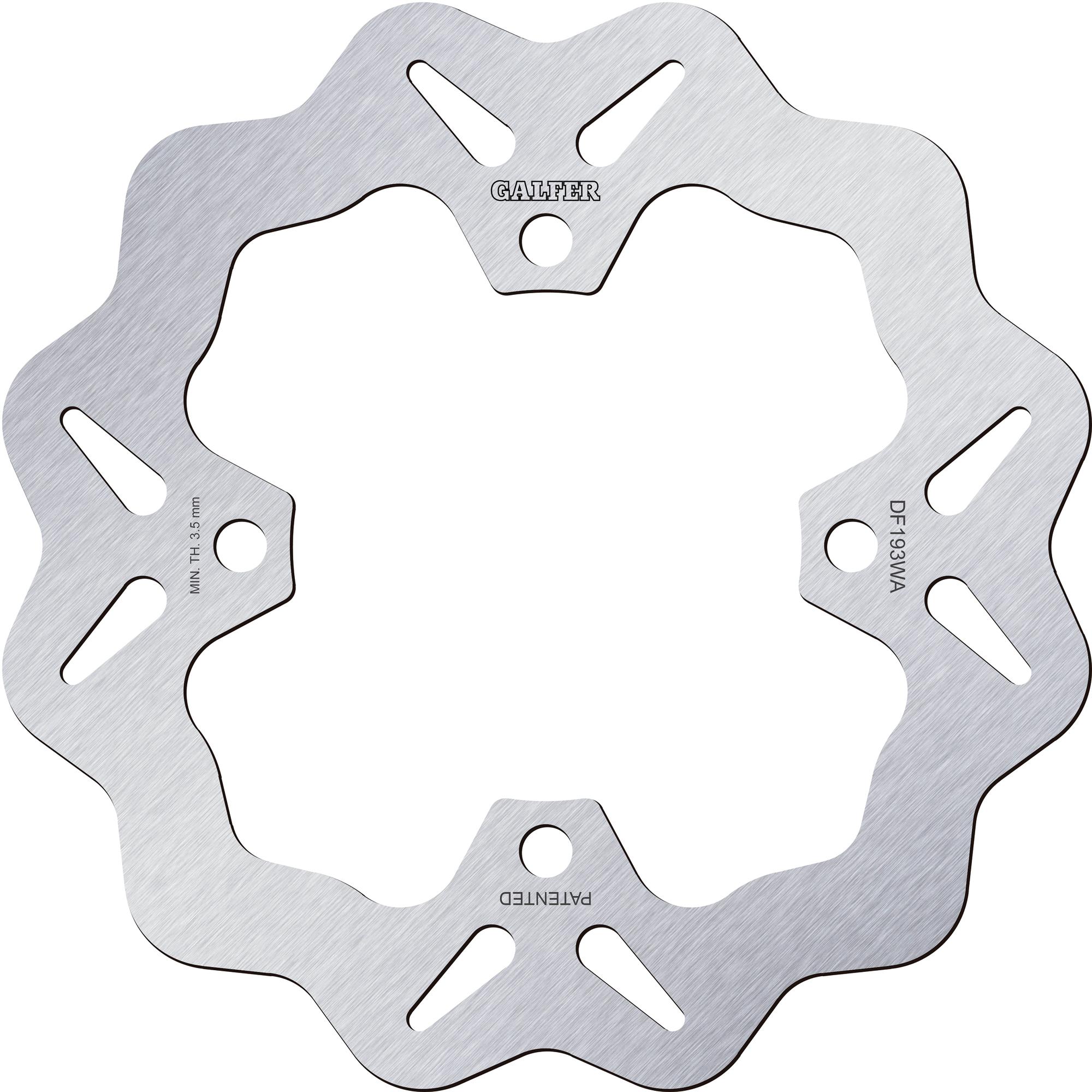 Galfer Bremsscheibe DF193 - Typ WA (starr, Bohrung nicht gesenkt)