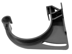 Rinnenhalter PVC, RG80 Typ 250 anthrazit