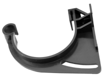 Rinnenhalter PVC, RG80 Typ 250 braun Rinnenhalter PVC, RG80 Typ 250 braunZubehörbild