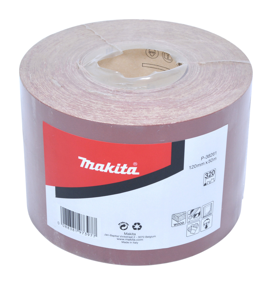Makita Schleifp.Rolle 120mmx50m K320 P-38261