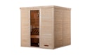 Vorschaubild Weka Premium Massivholz-Elementsauna Kemi 3 mit Glastür - 45 mm