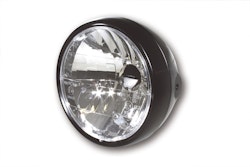 HIGHSIDER smart 6 1/2 Zoll Scheinwerfer, Schwarzes Metallgehäuse, Mit Standlicht, E-geprüft (1Stck)