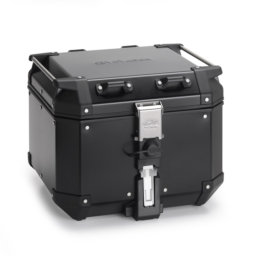 Kappa Topcase KVG420 K-Voyager 42lt - Aluminium Schwarz