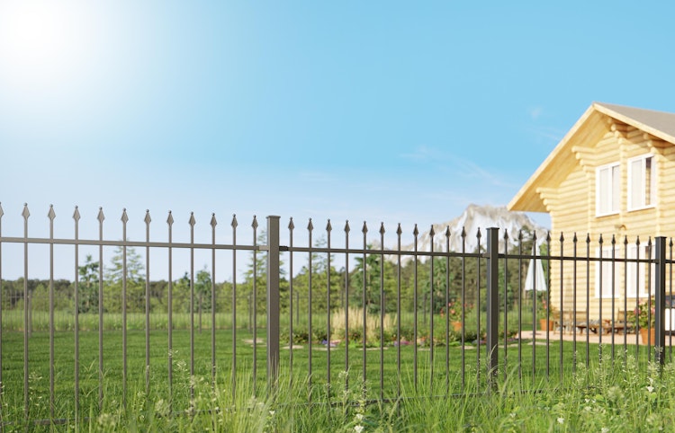 dz Schmuckzaunset Residenz select+ ZERMATT mit Pfosten RS+