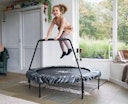 Vorschaubild Exit Tiggy Junior Trampolin mit Griffstange