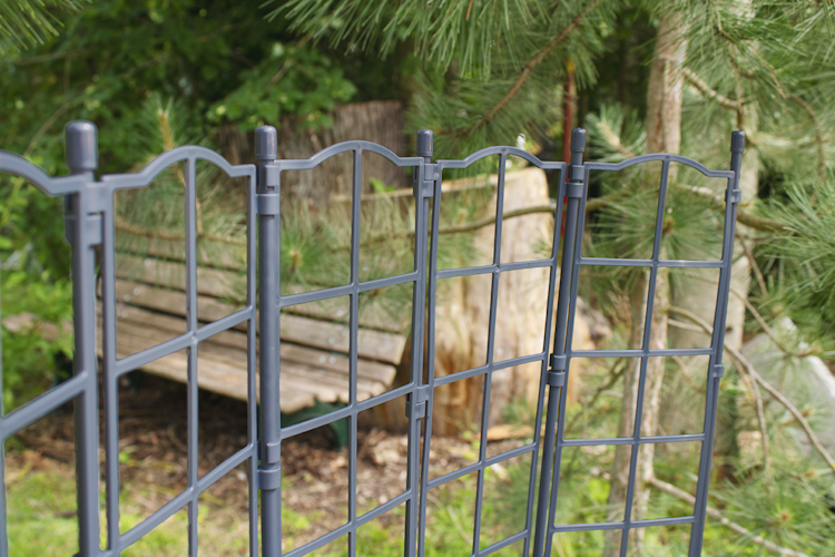 KHW Calypso Pflanzkasten auf Rollen mit Bewässerungssystem + modularem Spalier