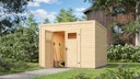 Vorschaubild Weka Design-Gartenhaus Batu - 28 mm - Modern Storage