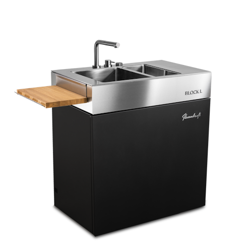 Flammkraft Outdoor Modul Block L Waschbecken