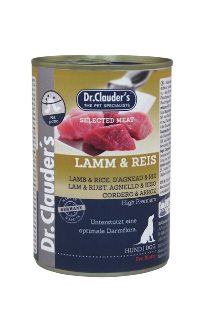 Dr. Clauder's Selected Meat Pre Biotics 400g Dosen HundenassfutterVorschaubild