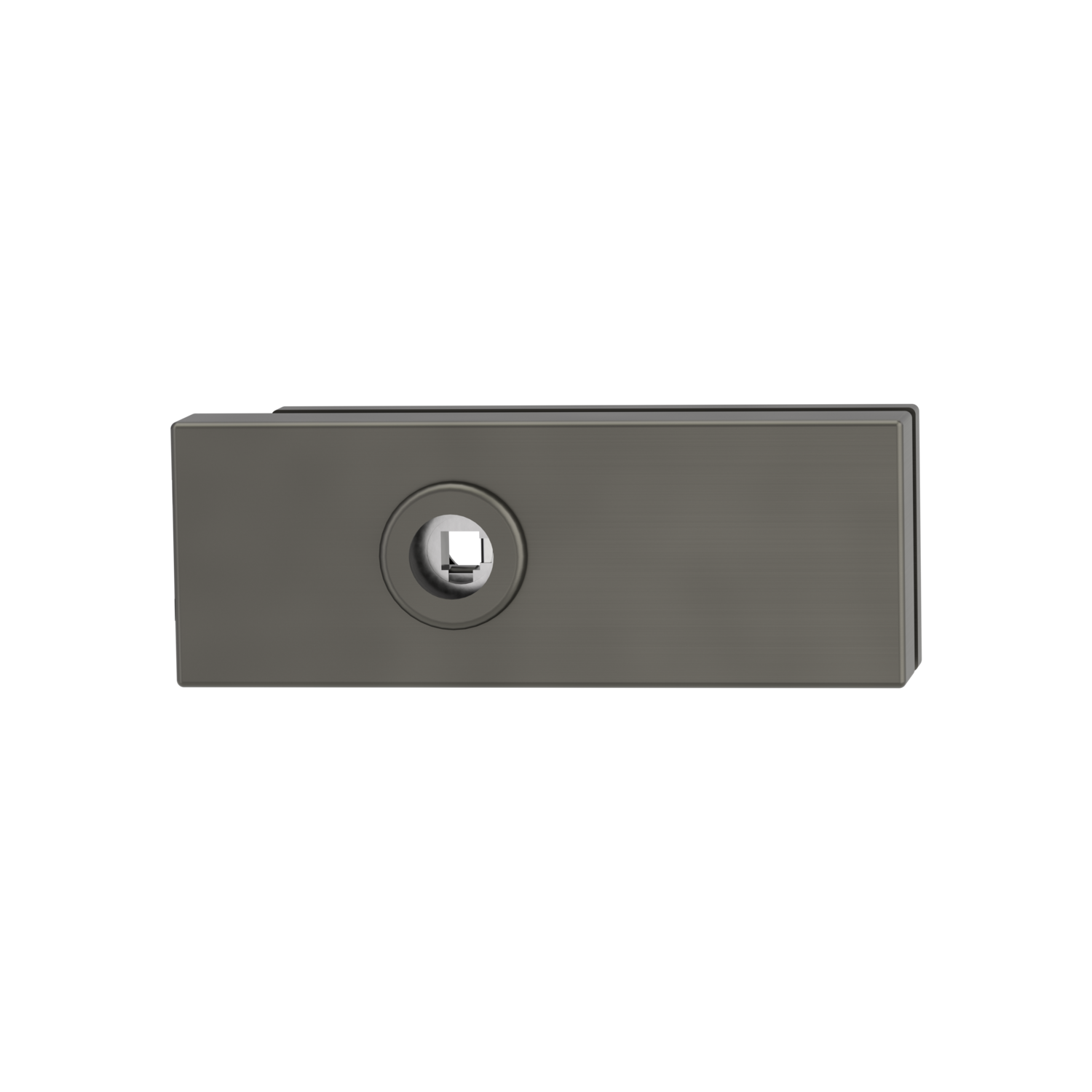 Griffwerk PURISTO S -Kaschmirgrau Schlosskasten mit Magnetfalle -UV