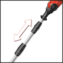 Vorschaubild Einhell Akku-Teleskop-Heckenschere GE-HH 18/45 Li T-Solo 3410866