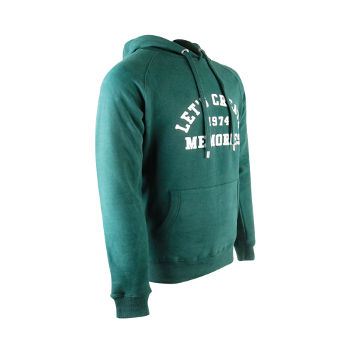 Big Green Egg Hoodie - Lets create - Grün