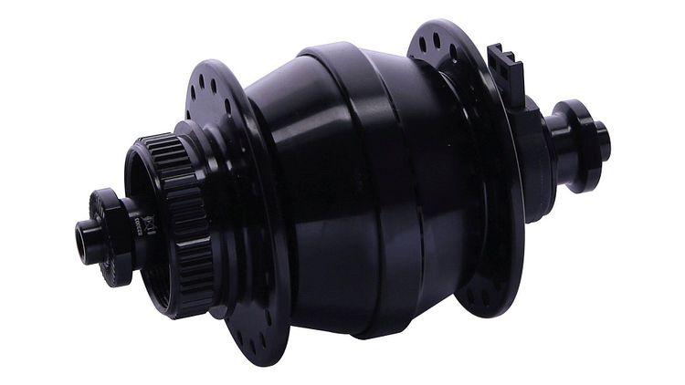 CONTEC Nabendynamo Powerhouse Hub 1 28 Loch schwarz
