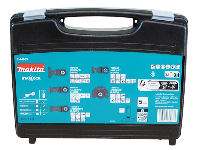 Makita Multifunktionswerkzeug-Set 5-tlg. Starlock E-24935