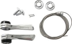Shimano Unterrohrschalthebel Sora SL-R400 silber für Aluminiumrahmen