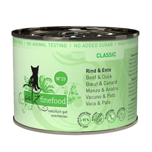 catz finefood Classic 6 x 200g Katzennassfutter