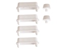WC-SITZ PUFFERSET 10 4 RING /2 DECKELPUF.