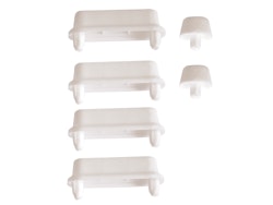 WC-SITZ PUFFERSET 10 4 RING /2 DECKELPUF.