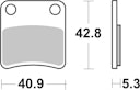 Vorschaubild SBS Scooterbelag 209HF Street Ceramic