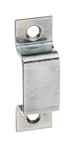 Alberts® Schlaufe, versenkte Löcher, galvanisch verzinkt dickschichtpassiviert, lichte-LxH 20x9,Gesamt-LxB 44x13mm 122294