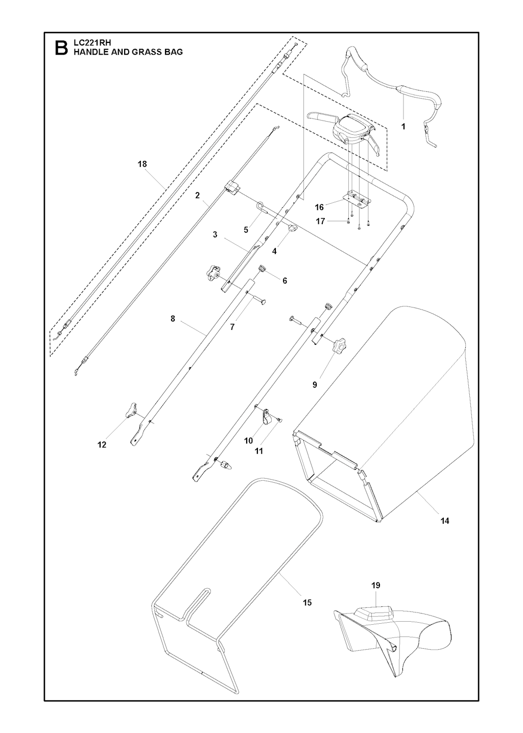 Explosionszeichnung Ersatzteile