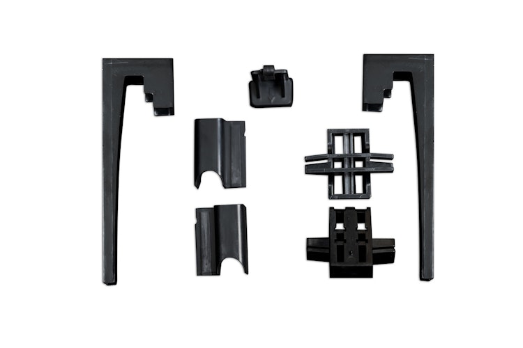 DENNERLE Scaper's Flow Halter Set schwarz Aquarienzubehör