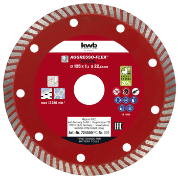 Einhell Winkelschleifer-Zubehör DIA-Trennsch dünn 125x1,2 49724550