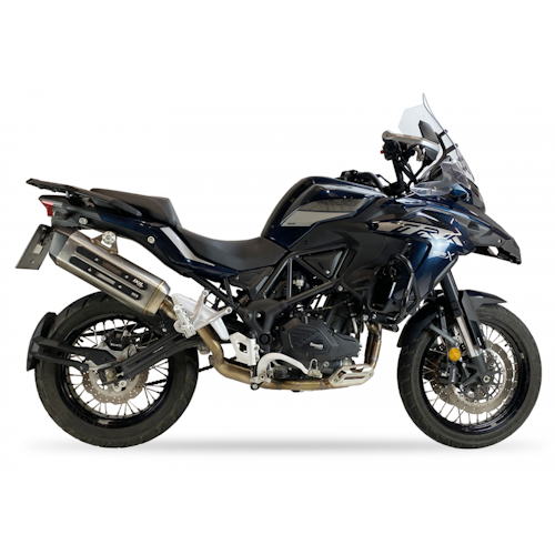 IXIL MXT Edelstahl Endtopf Benelli TRK 502 X