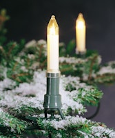 Konstsmide Weihnachtsbeleuchtung  Lichterkette für außen, 16 Birnen