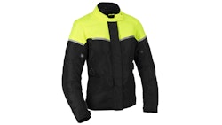  Oxford Spartan Long WP WS Jacket Black/NeonGelb, Gr. 5XL Damen 