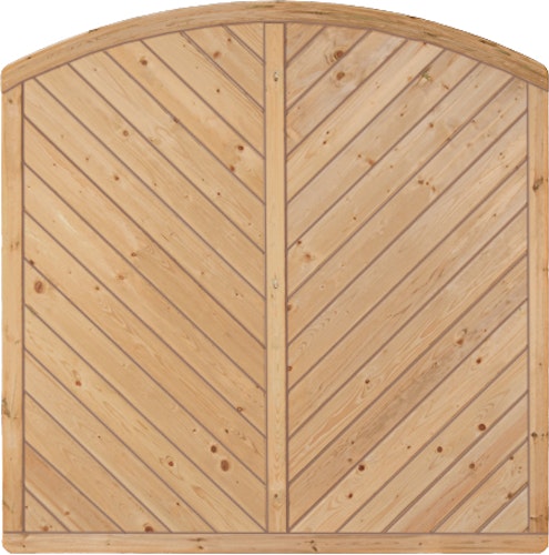 T&J CLASSIC DIAGONAL BOGEN 1800 x 1800/1600 mm