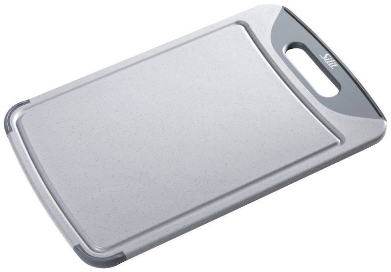 Silit Schneidebrett 38x25 cm grau