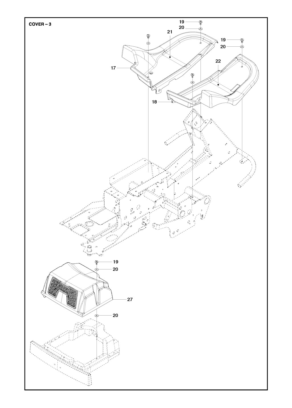 Explosionszeichnung Ersatzteile